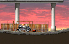 הטבח-המשחק-עם-מכונית-משטרה-עתידני
